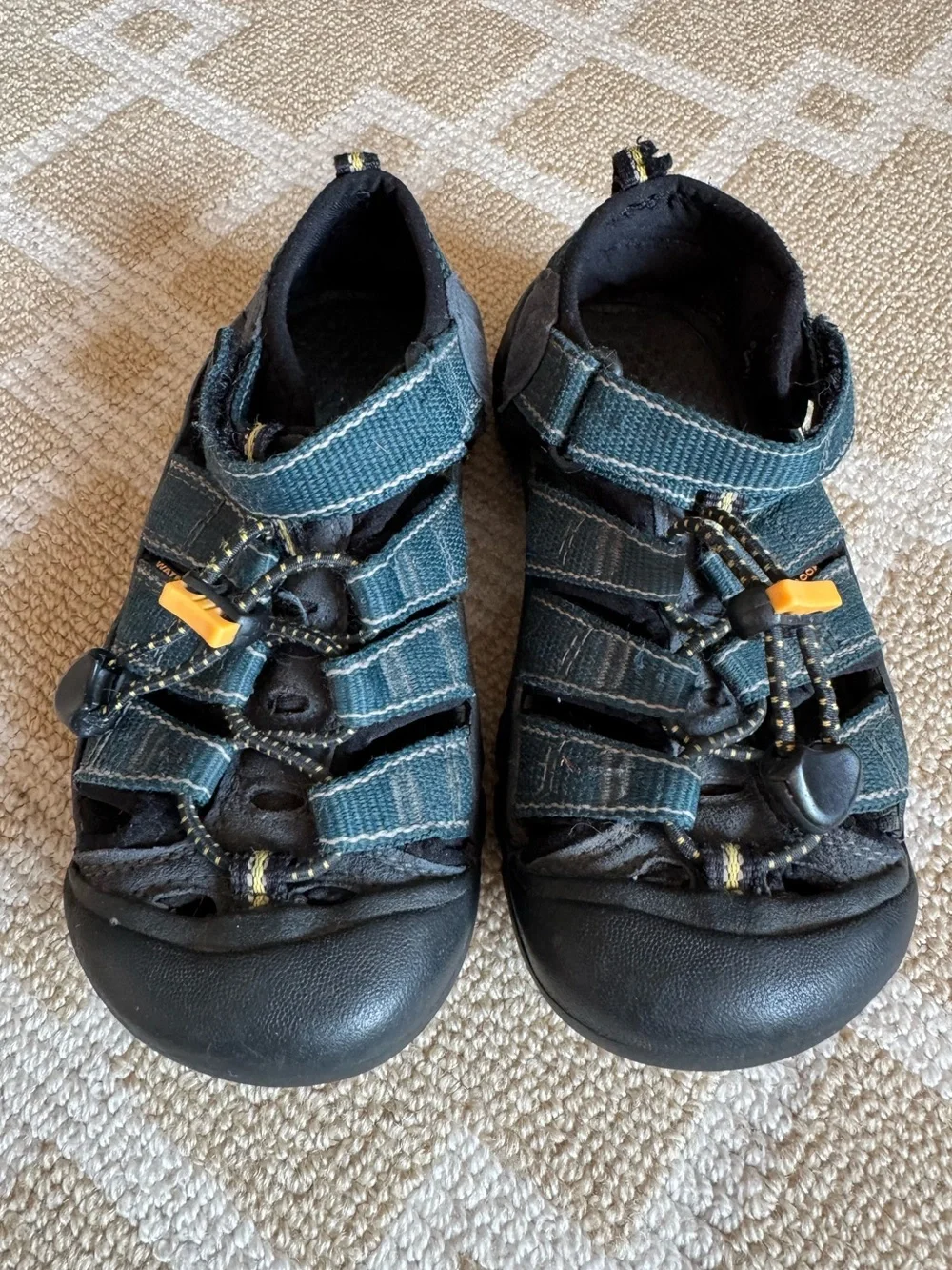 KEEN Newport H2 Waterproof Sport Sandals Blue Black Little Kids 13